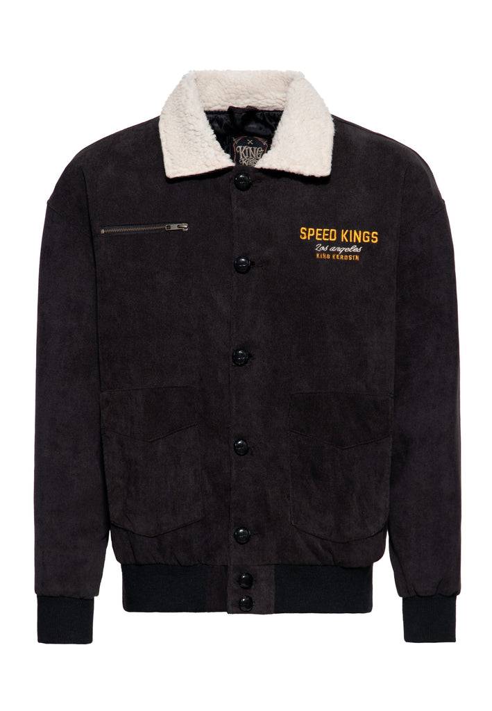 Queen Kerosin Cordjacke «Speed Kings»