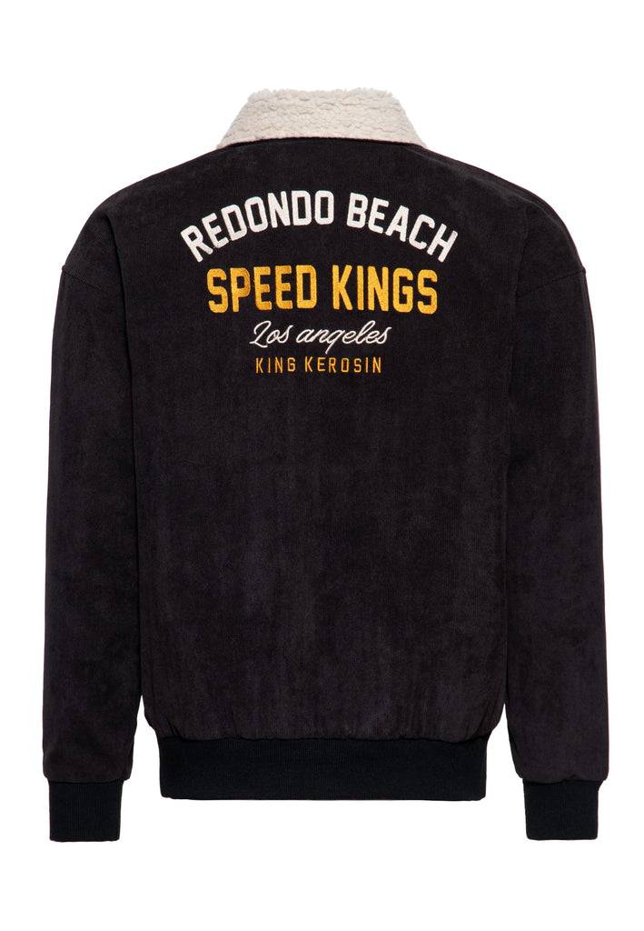 Queen Kerosin Cordjacke «Speed Kings» Auslauf