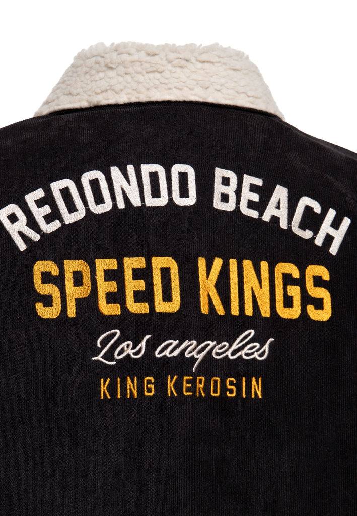 Queen Kerosin Cordjacke «Speed Kings» Auslauf