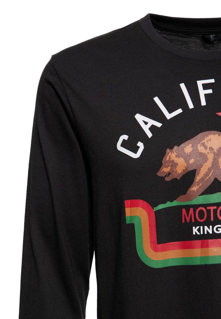 Queen Kerosin Langarmshirt «California» Verkauf