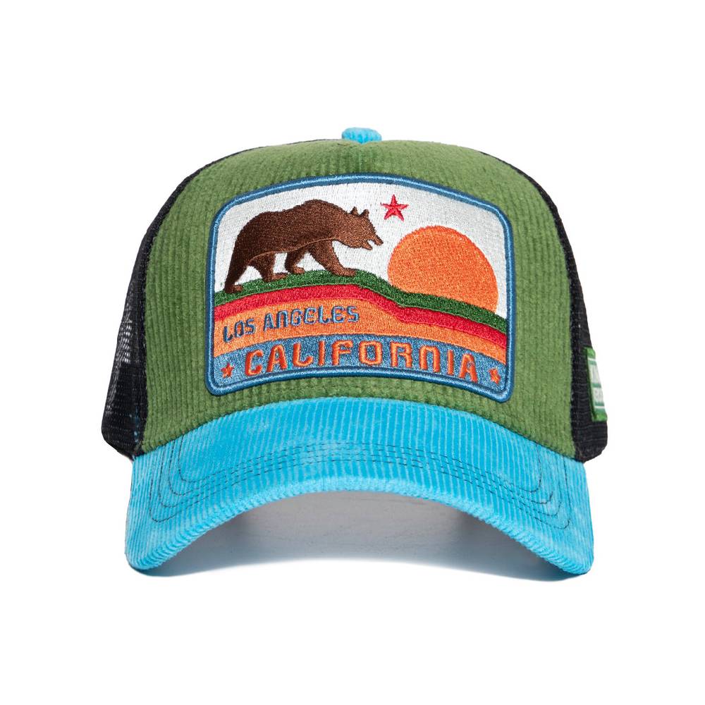 Queen Kerosin Trucker Cap «California» Schlussverkauf