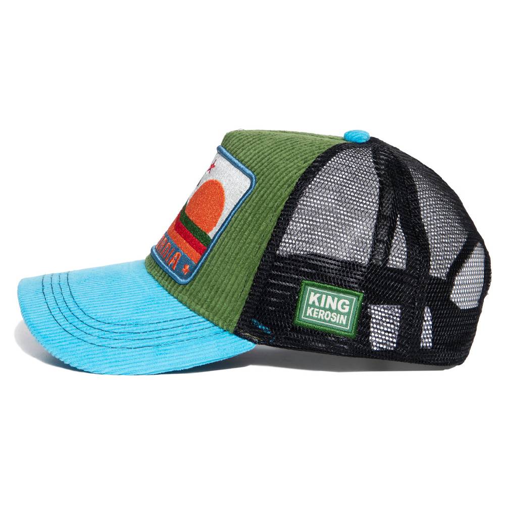 Queen Kerosin Trucker Cap «California» Schlussverkauf