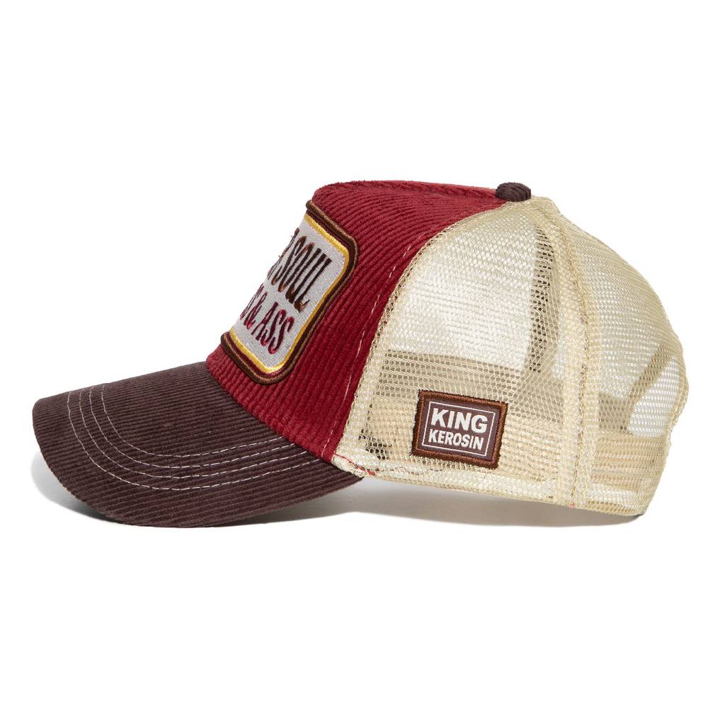 Queen Kerosin Trucker Cap «Chopper Soul» Günstiger Verkauf