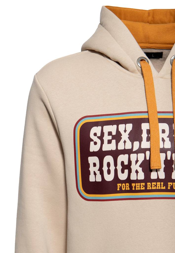 Queen Kerosin Hoodie «Sex, Drugs & Rock 'N' Roll» Verkauf