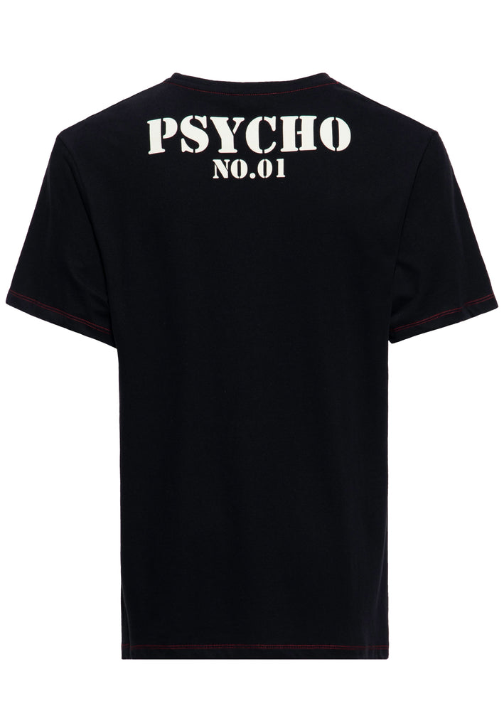 Queen Kerosin T-Shirt «Psycho Ward» Fabrikverkauf