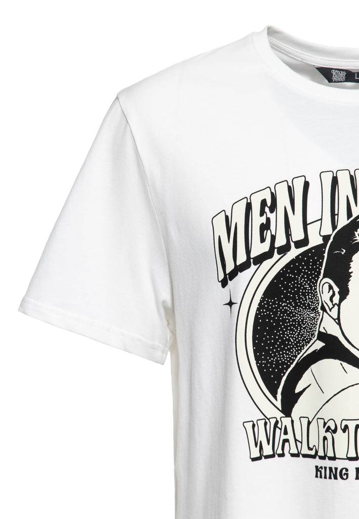 Queen Kerosin T-Shirt «Man in Black» Verkauf