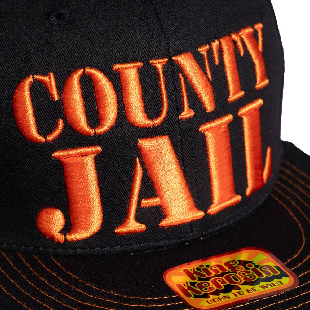 Queen Kerosin Flat Brim Cap «County Jail» Wochenangebot
