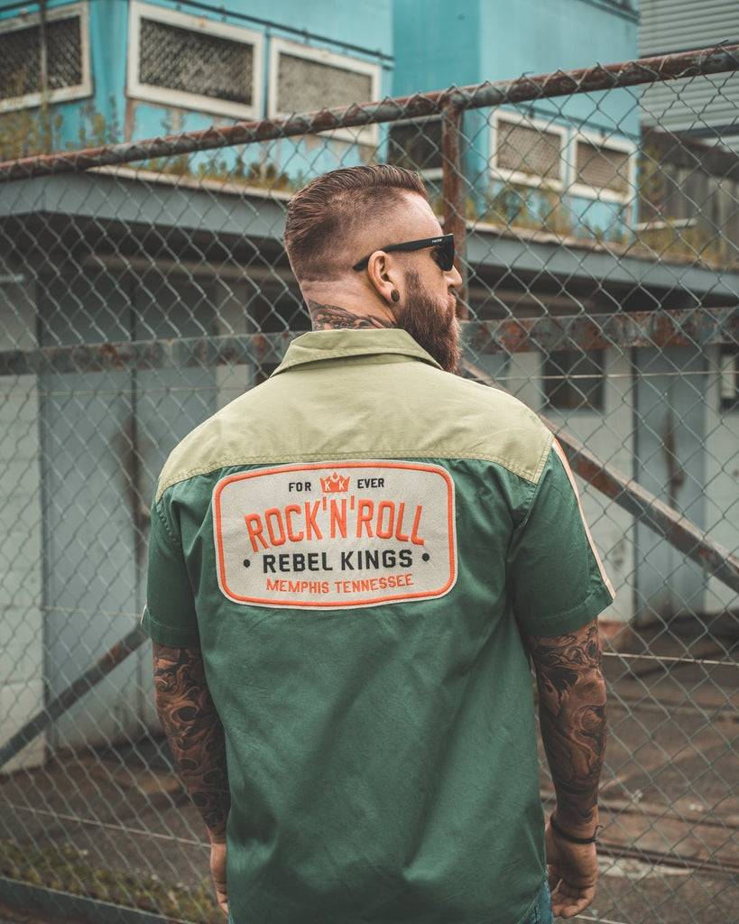 Queen Kerosin Racing-Hemd «Rock'n'Roll Rebel Kings»