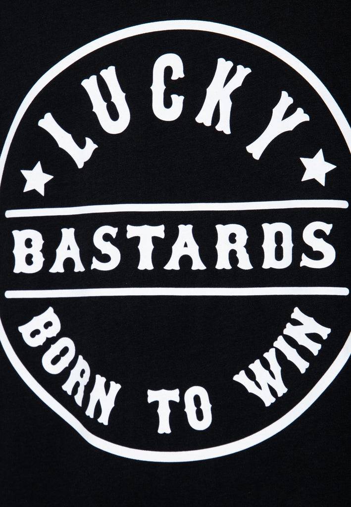 Queen Kerosin T-Shirt «Lucky Bastards» Lucki Maurer Edition Outlet