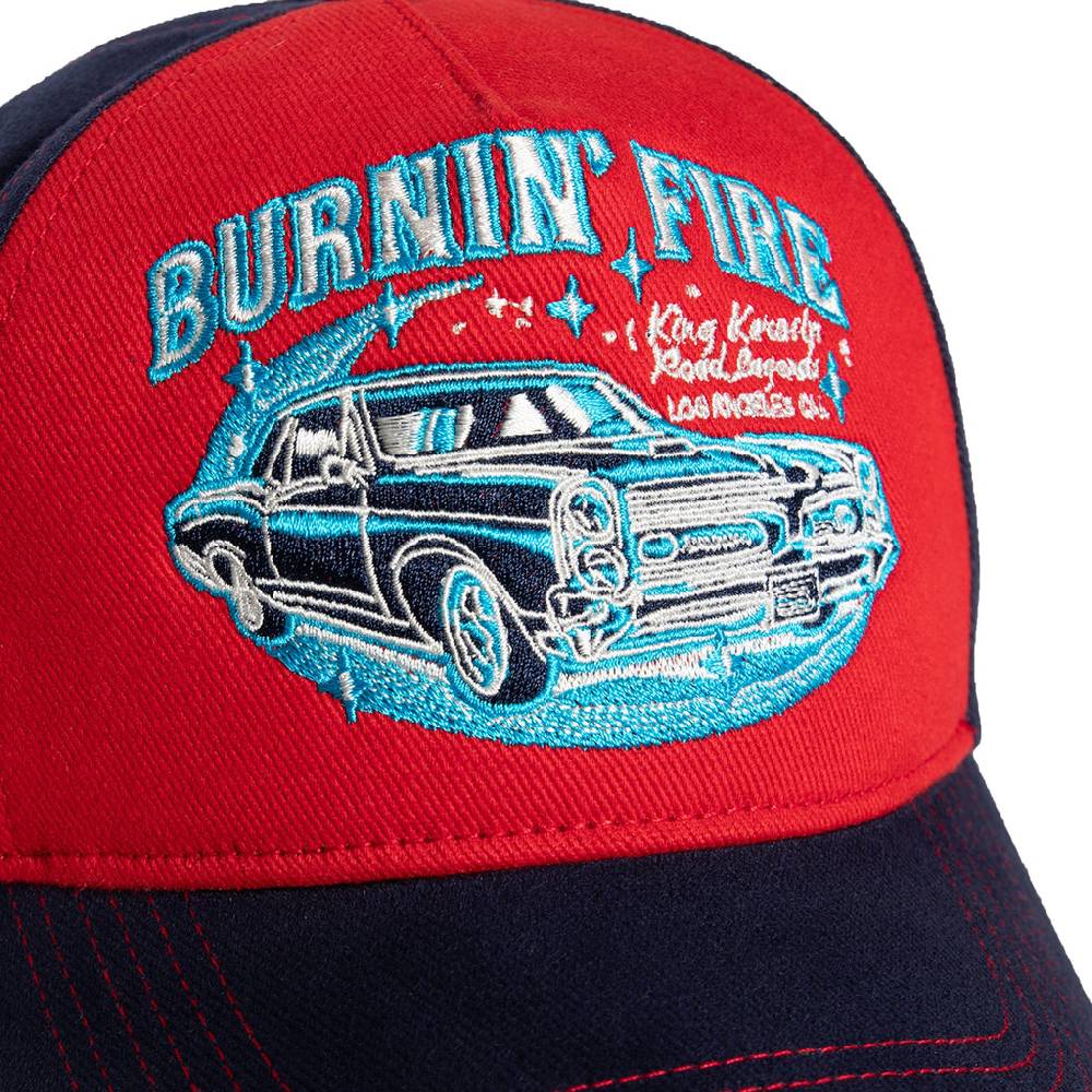 Queen Kerosin Baseball Cap «Burnin' Fire» im Angebot
