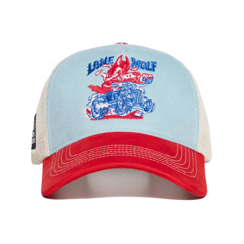 Queen Kerosin Trucker Cap «Lone Wolf» Clearance-Verkauf