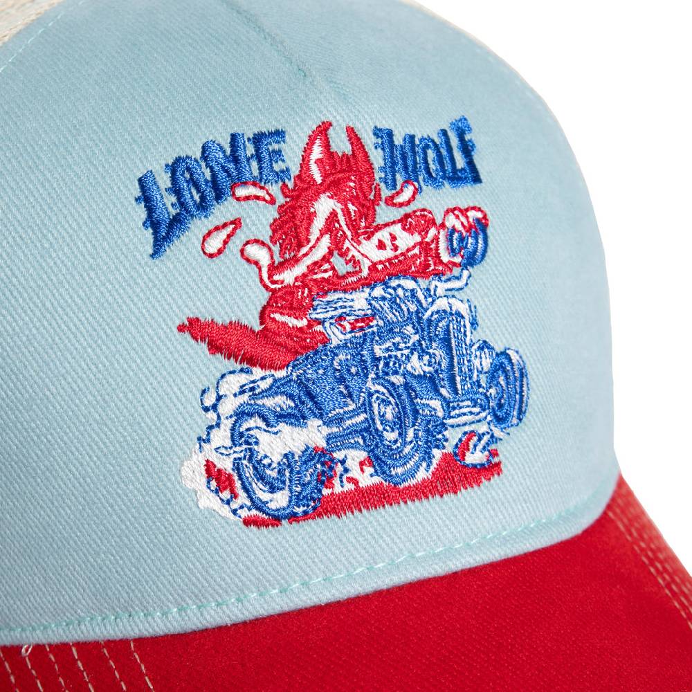 Queen Kerosin Trucker Cap «Lone Wolf» Clearance-Verkauf