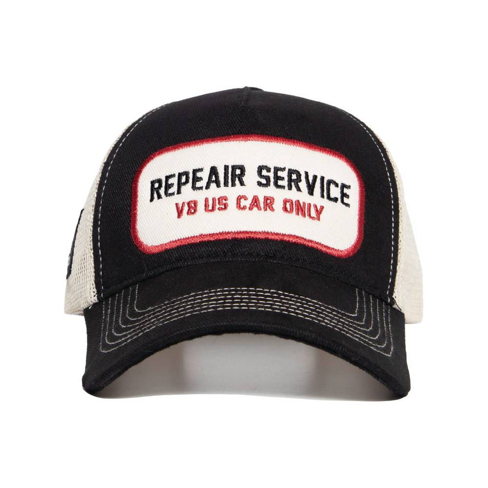 Queen Kerosin Trucker Cap «Repair Service» Meist gekauft
