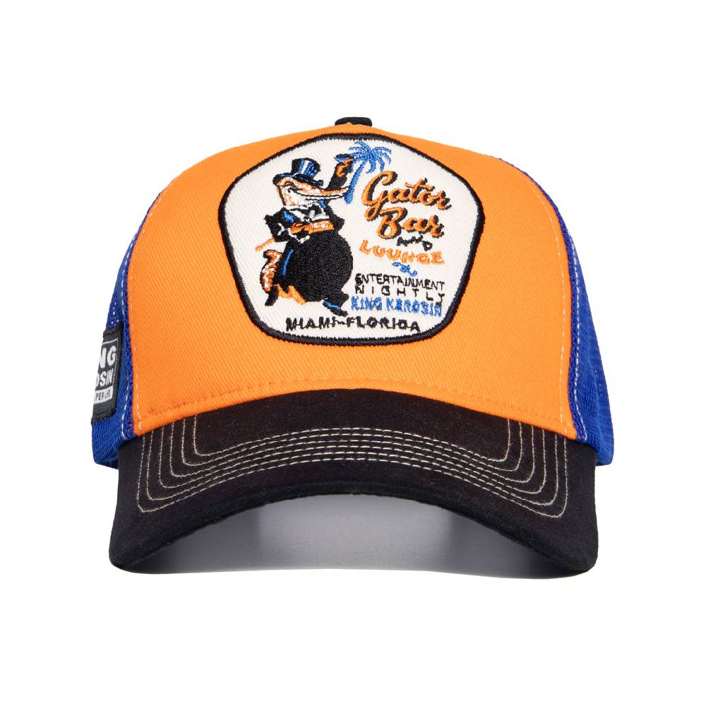 Queen Kerosin Trucker Cap «Gator Bar and Lounge» Blitzverkäufe