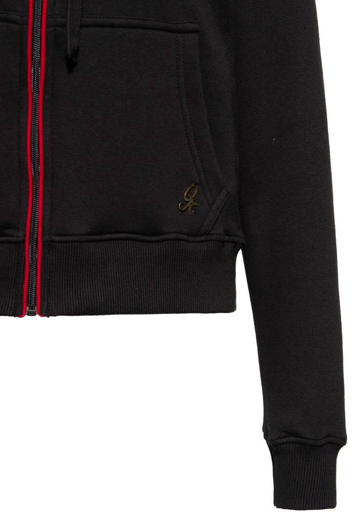 Queen Kerosin Kapuzensweatjacke «Fast & Curvy» Online
