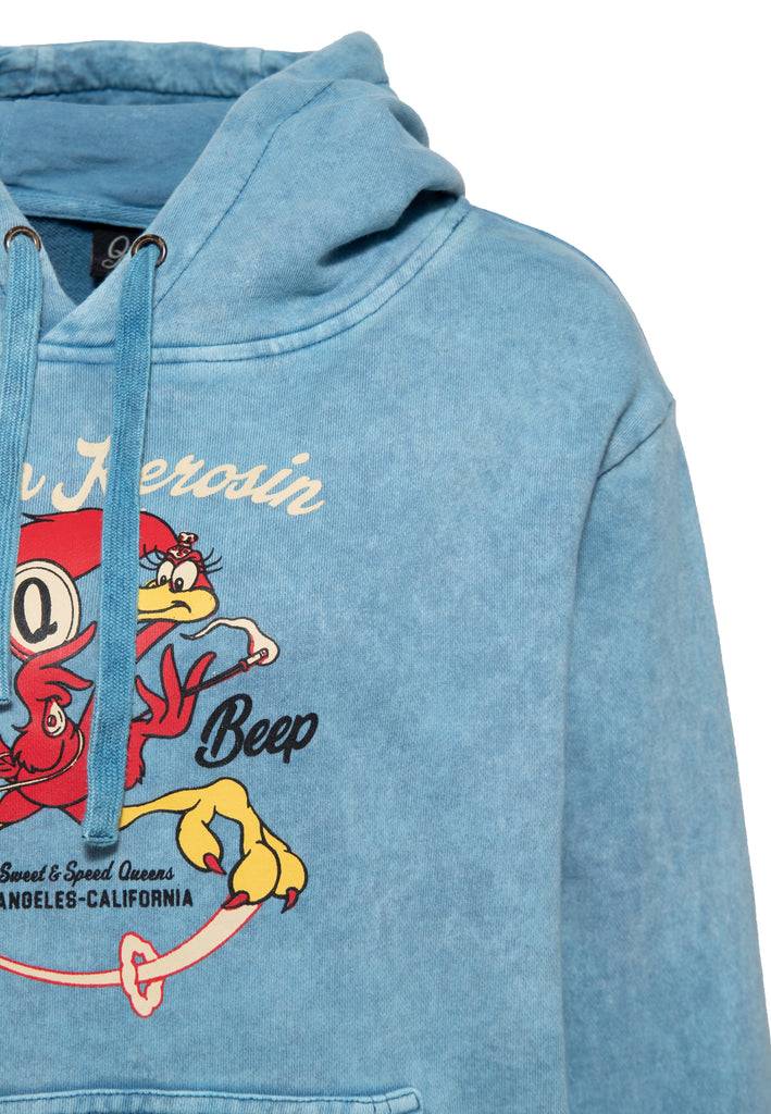 Queen Kerosin Hoodie «Beep Beep» Outlet