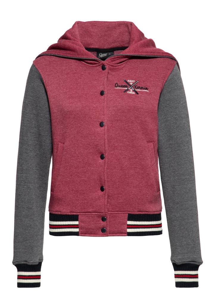 Queen Kerosin Collegejacke «Fast & Curvy» Auslauf