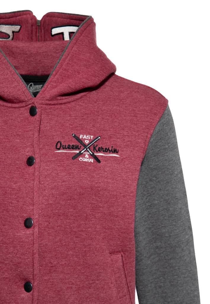 Queen Kerosin Collegejacke «Fast & Curvy» Auslauf