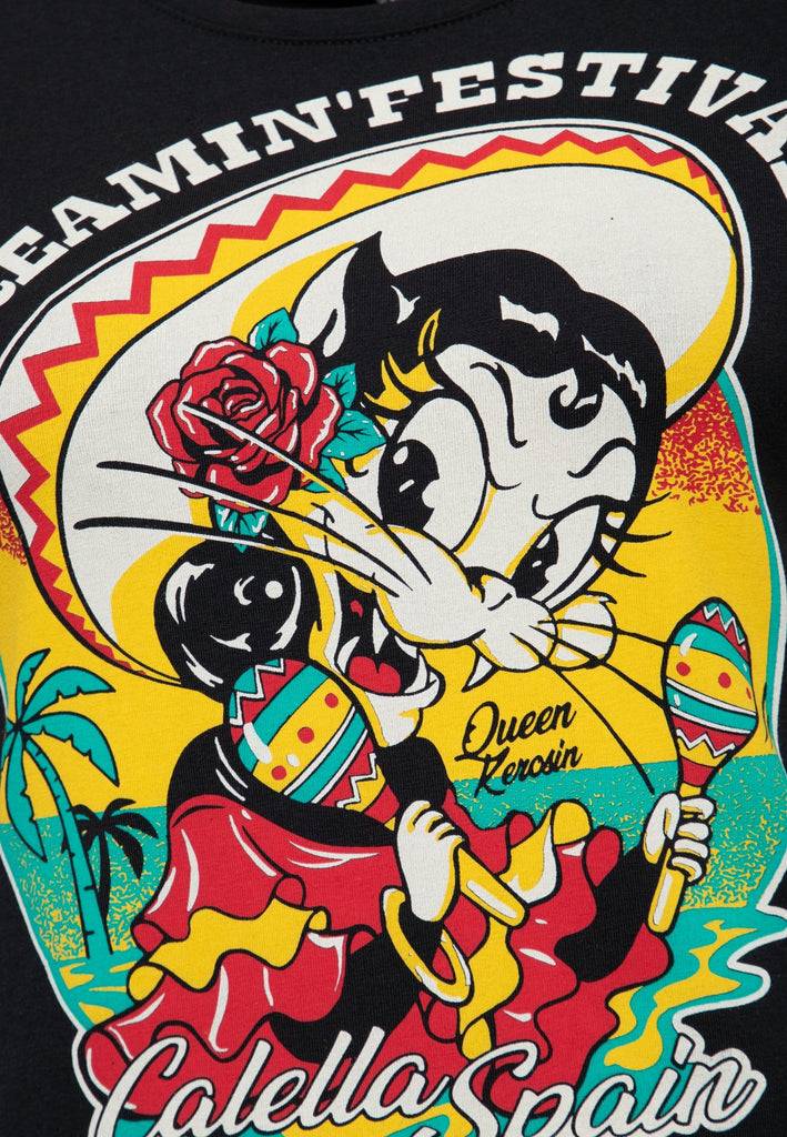 Queen Kerosin T-Shirt «Screamin' - 50s Rock & Rhythm Festival» Verkauf