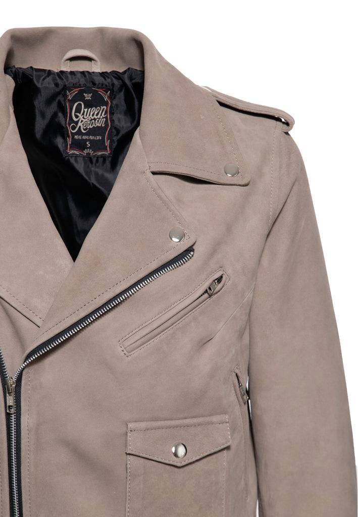 Queen Kerosin Wildlederjacke Hotsell