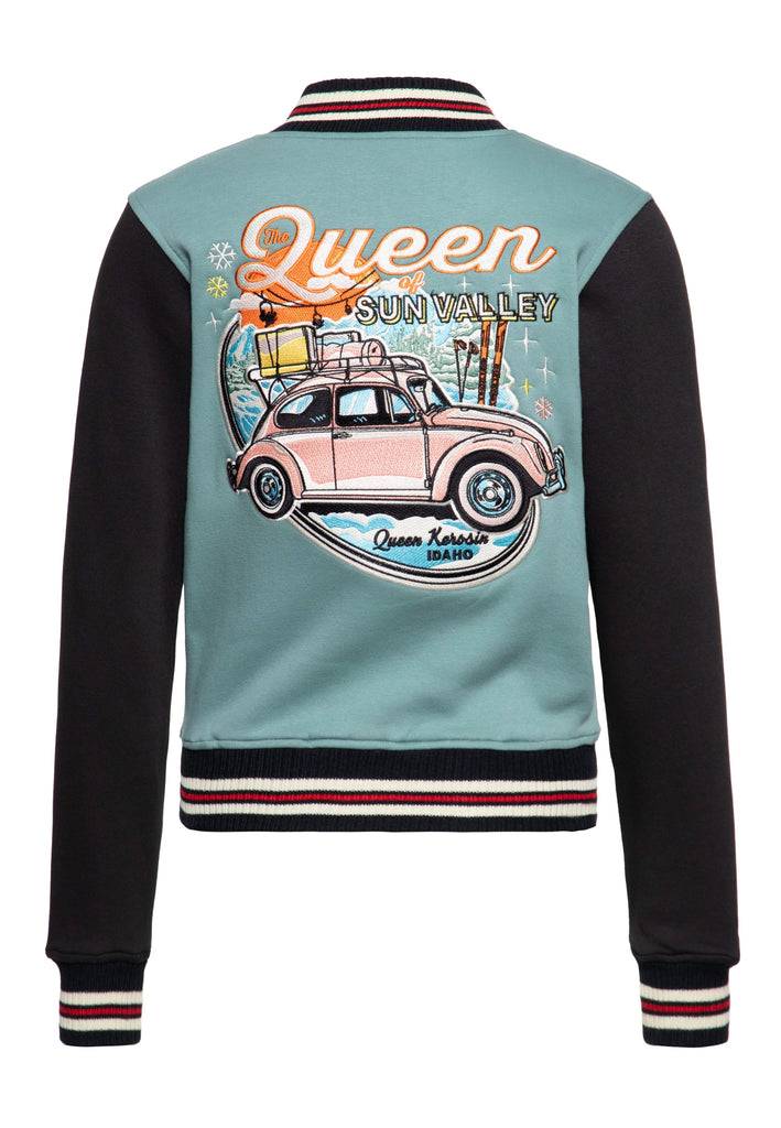 Queen Kerosin College Jacke «Sun Valley» Meist gekauft