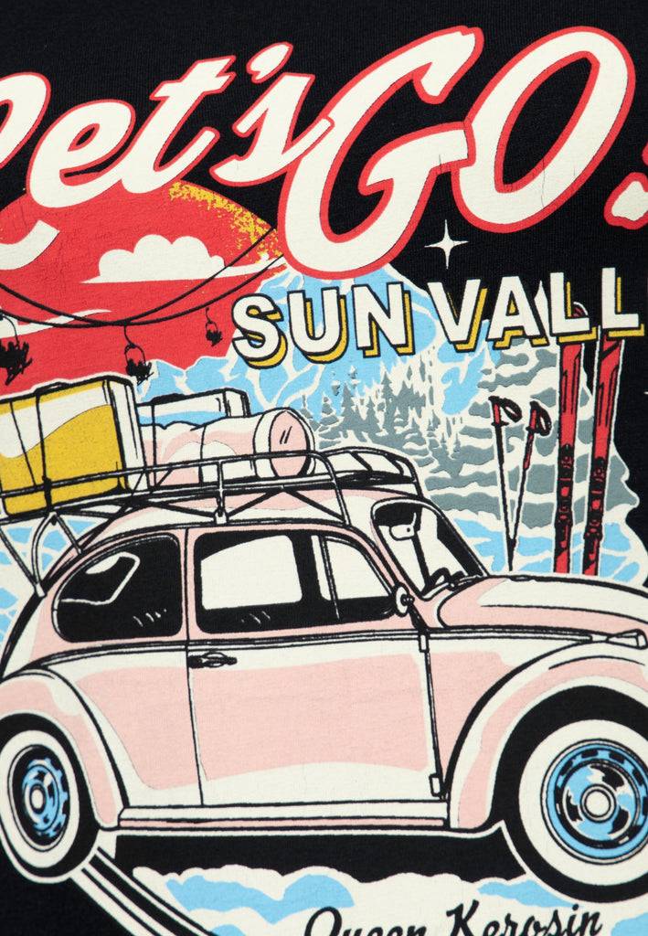 Queen Kerosin T-Shirt «Sun Valley» Meist gekauft