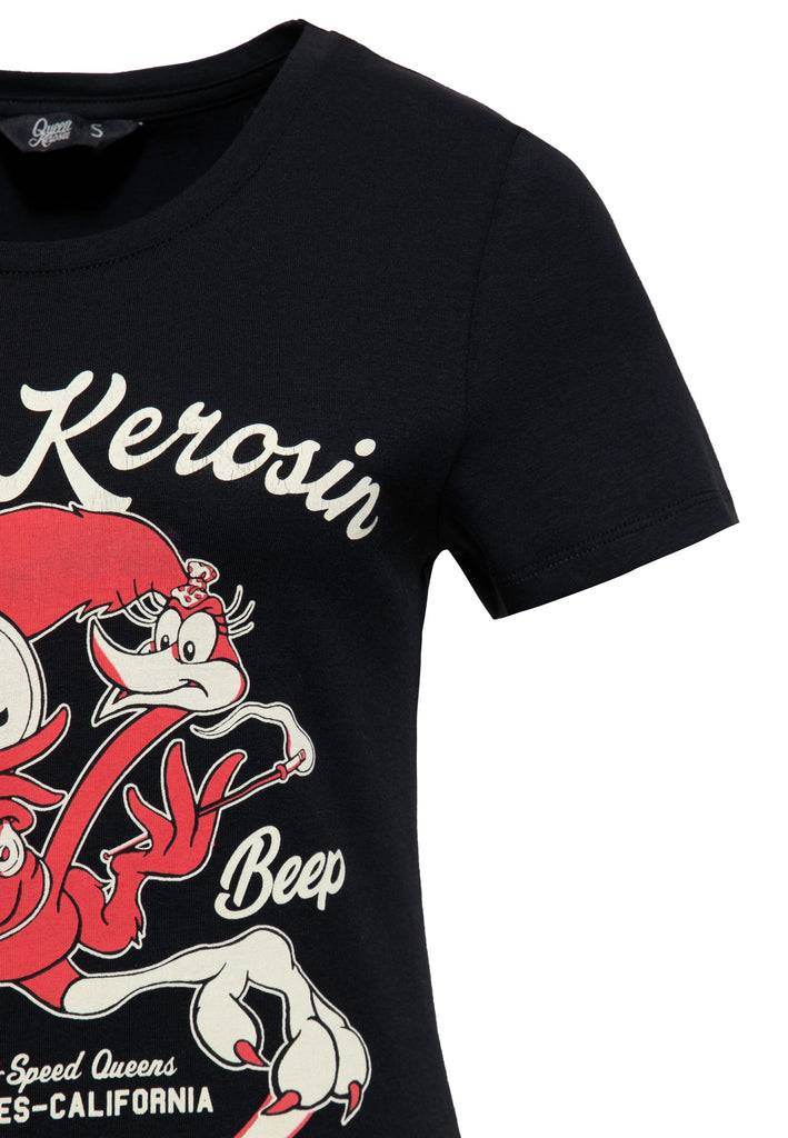 Queen Kerosin T-Shirt «Beep Beep» Outlet