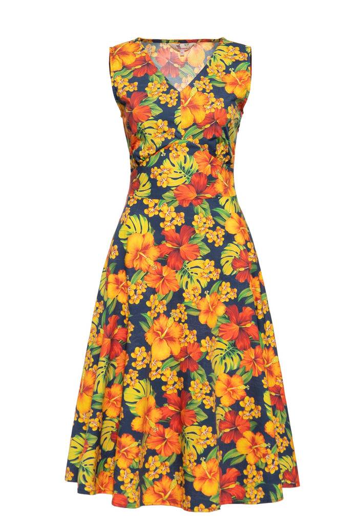 Queen Kerosin Swingkleid «Hibiskus» Angebote