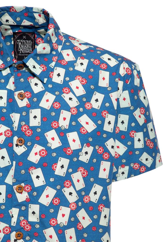 Queen Kerosin Hemd «Casino» im Angebot