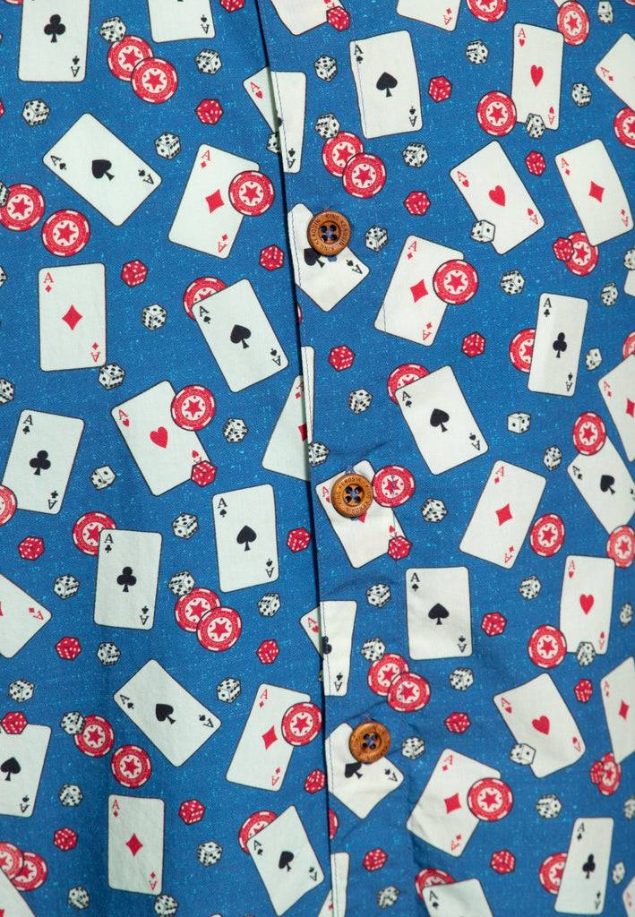 Queen Kerosin Hemd «Casino» im Angebot