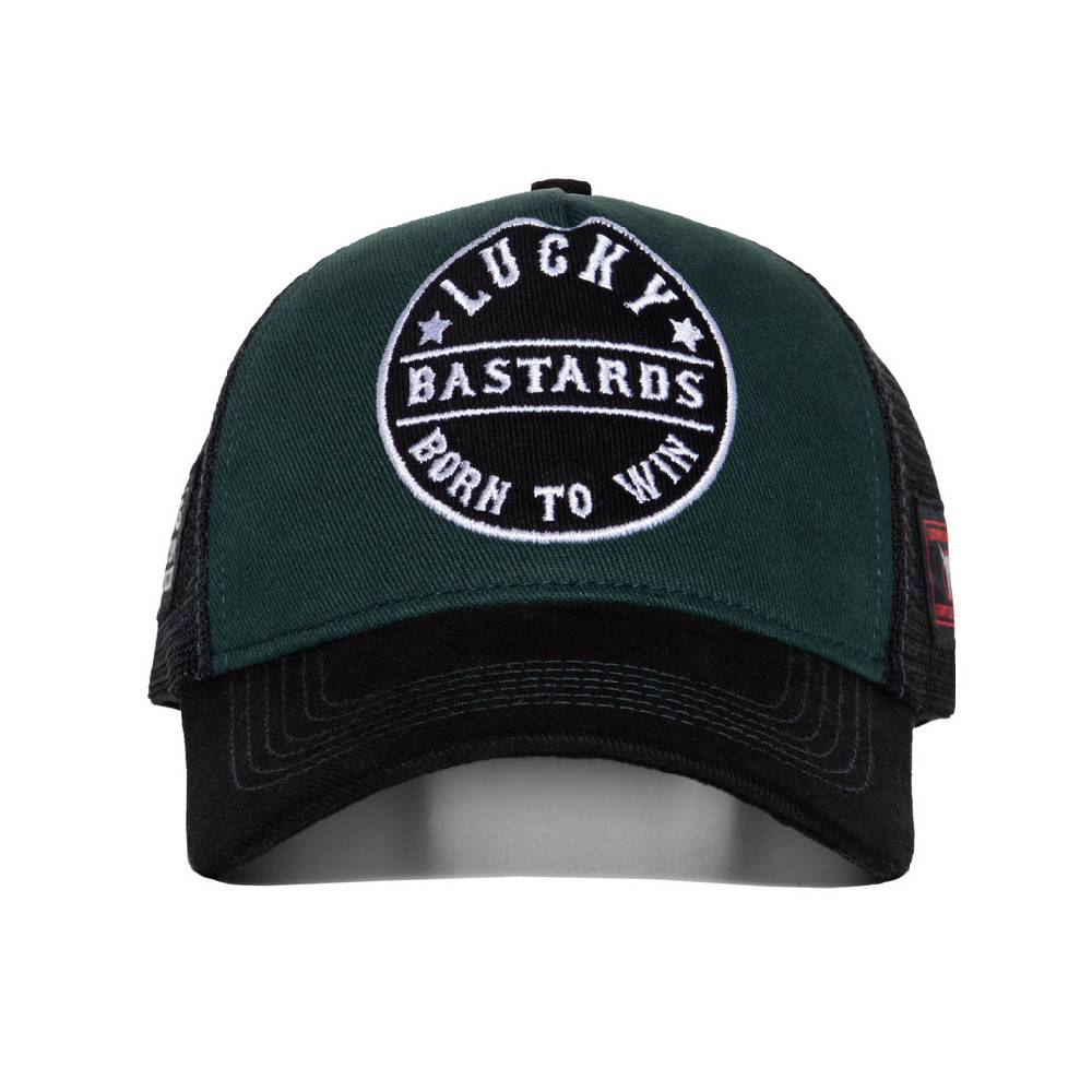 Queen Kerosin Trucker Cap «Lucky Bastards» Lucki Maurer Edition Blitzverkäufe