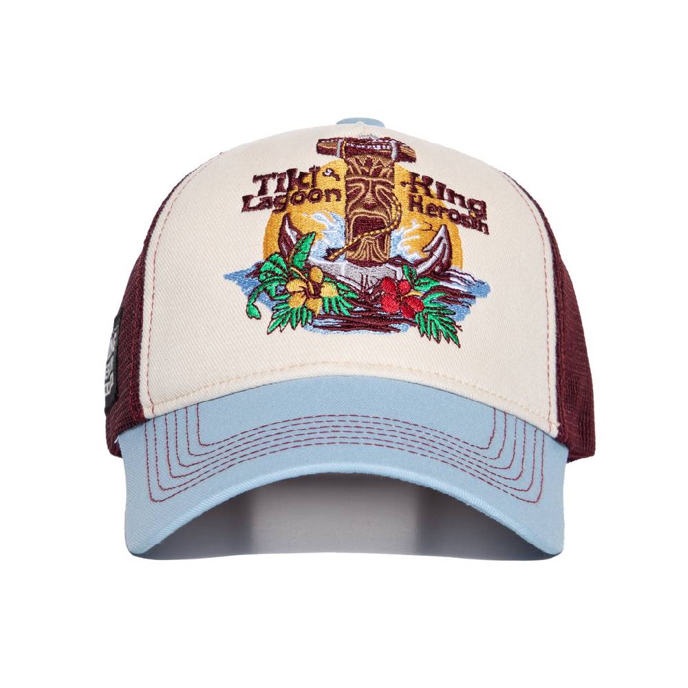 Queen Kerosin Trucker Cap «Tiki Lagoon» Outlet