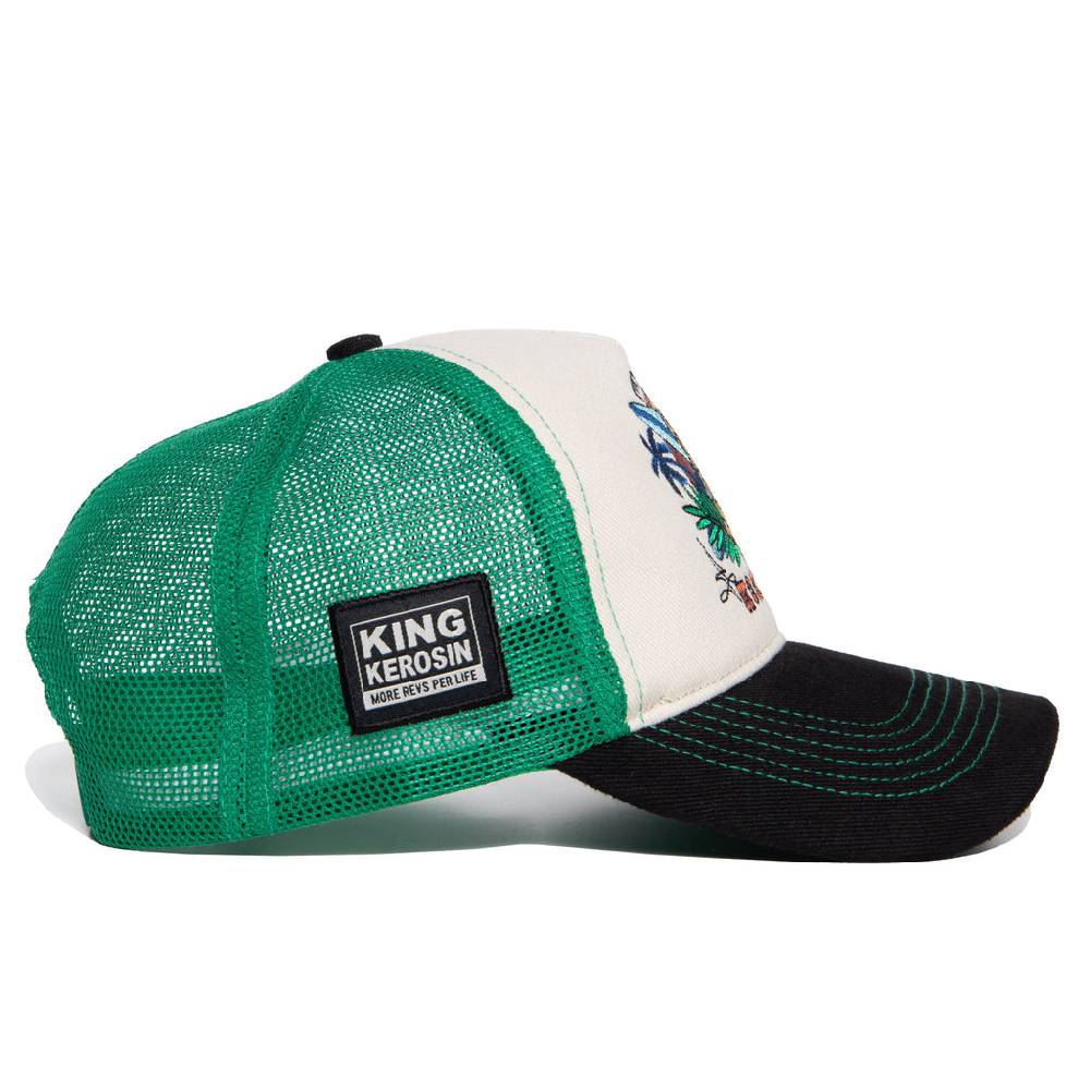 Queen Kerosin Trucker Cap «Honolulu» im Angebot