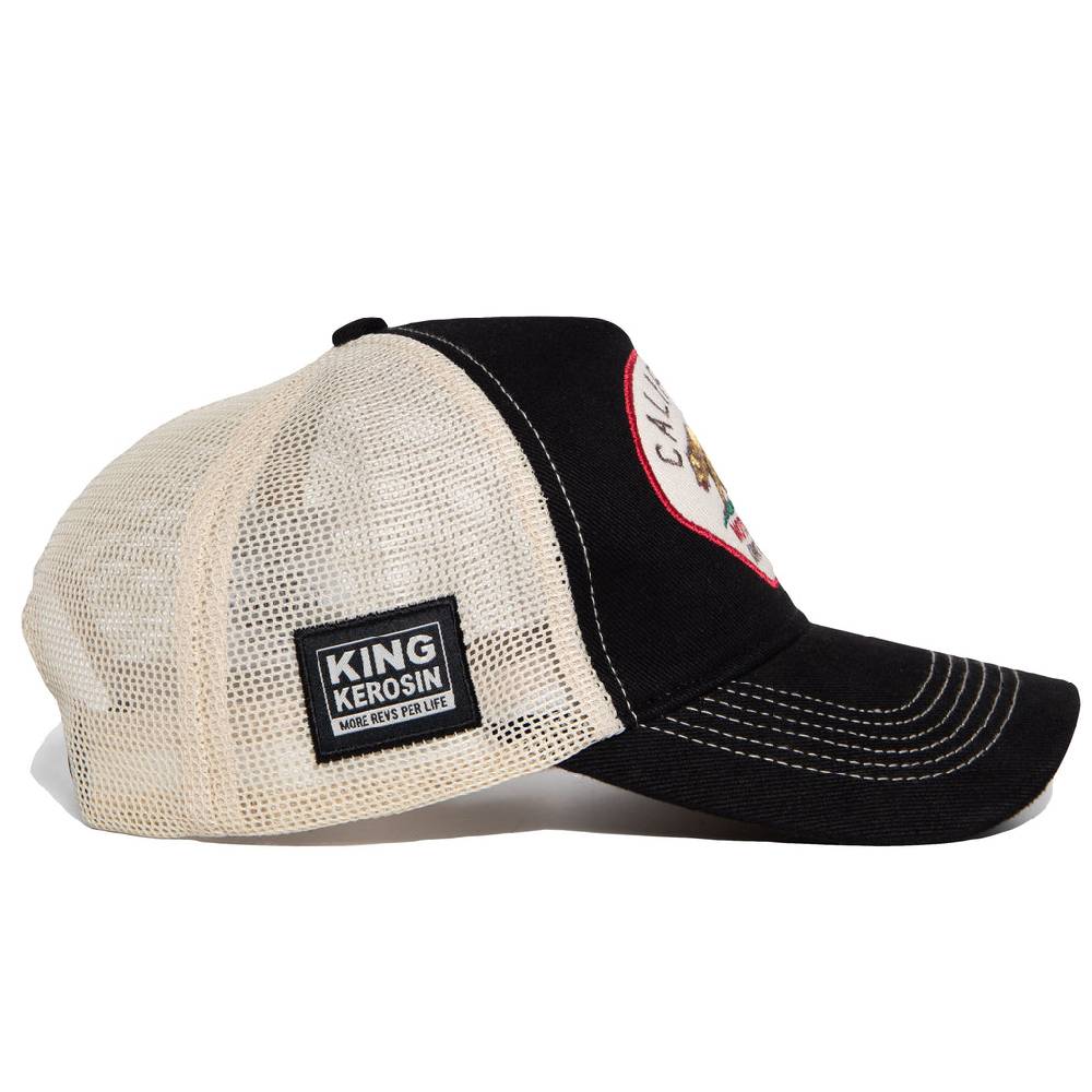 Queen Kerosin Trucker Cap «California» Schlussverkauf