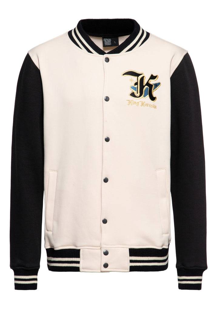 Queen Kerosin College Jacke «Detroit Greaser» Günstiger Verkauf