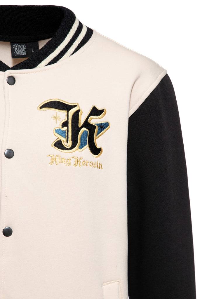 Queen Kerosin College Jacke «Detroit Greaser» Günstiger Verkauf