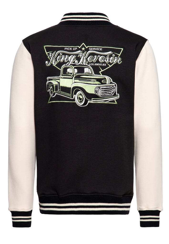 Queen Kerosin College Jacke «Pick-Up Service»