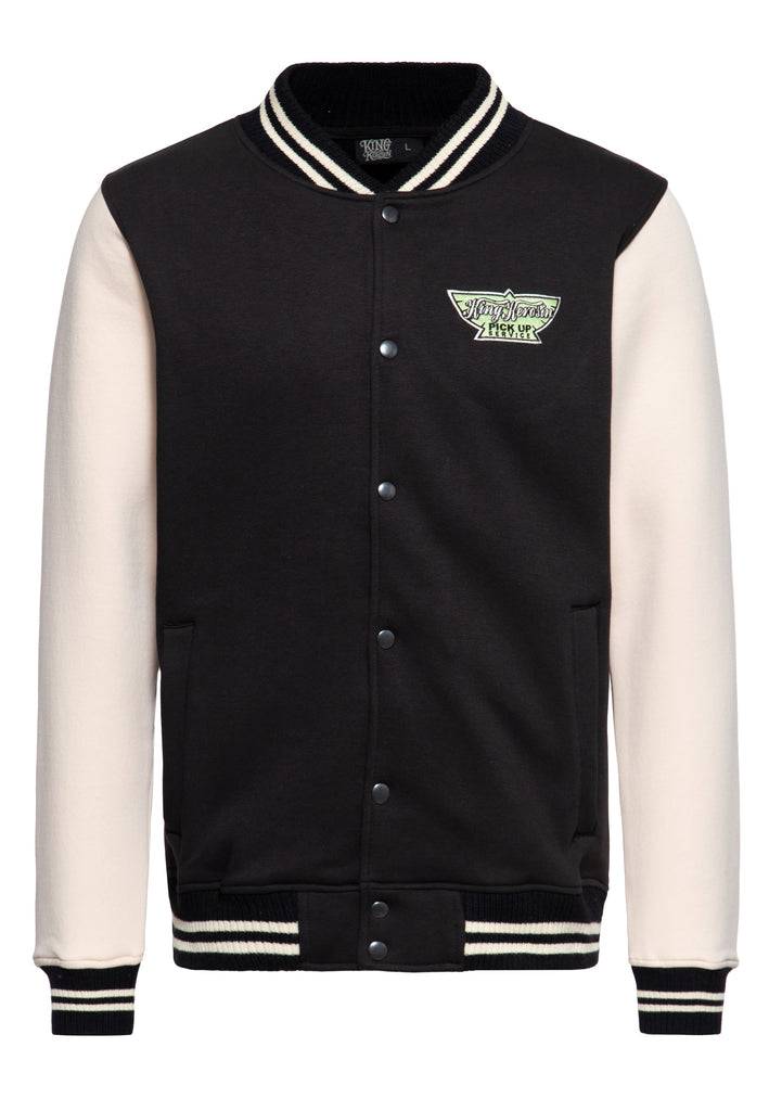 Queen Kerosin College Jacke «Pick-Up Service» Meist gekauft