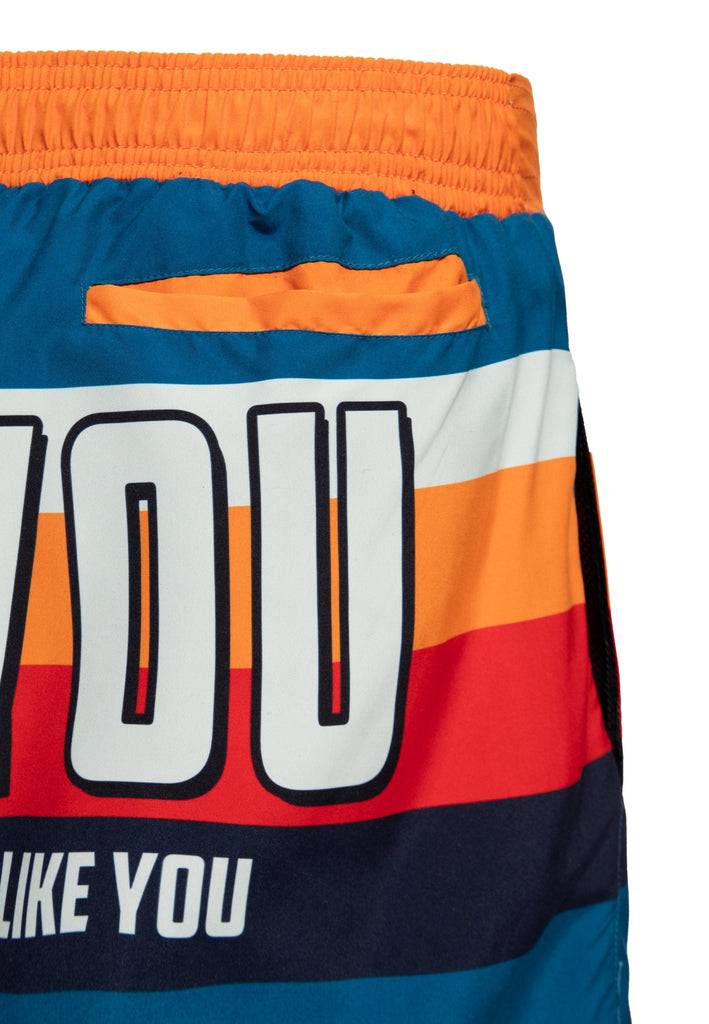 Queen Kerosin Badeshorts «Fuck You» Outlet