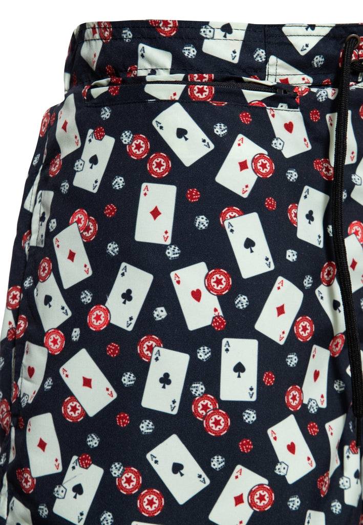 Queen Kerosin Badeshorts «Casino» Hotsell