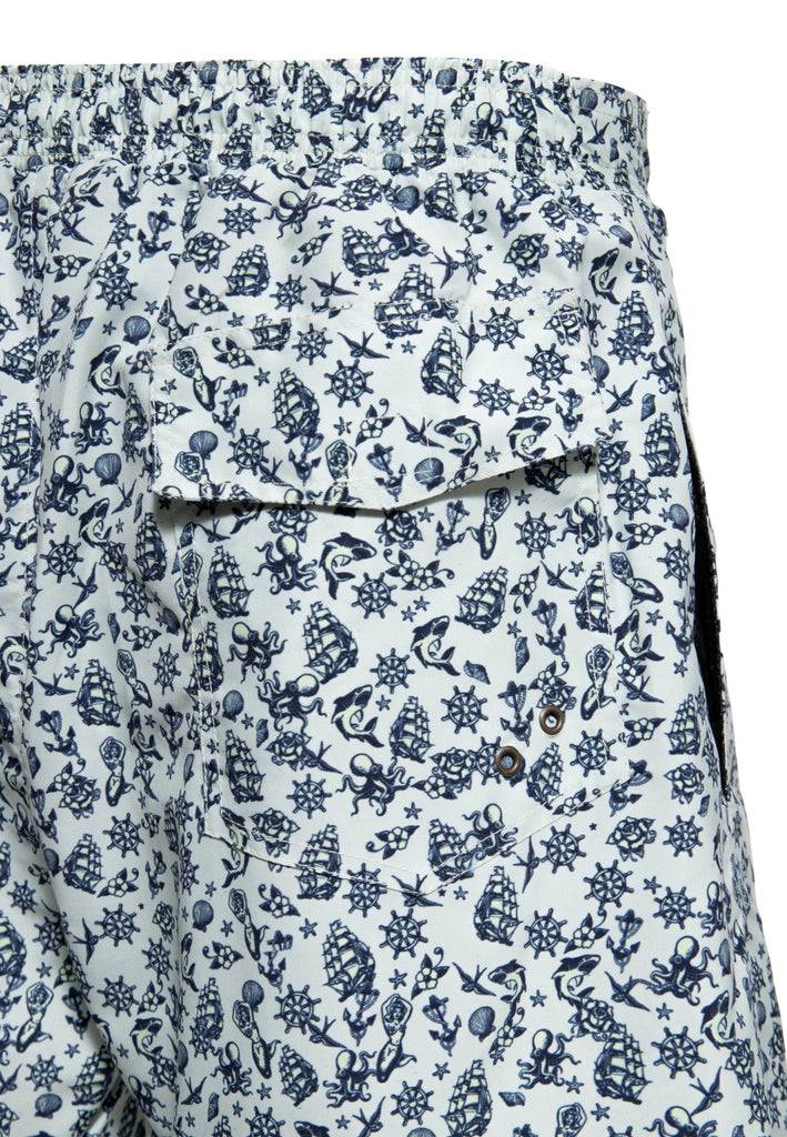 Queen Kerosin Badeshorts «Sailor» im Angebot
