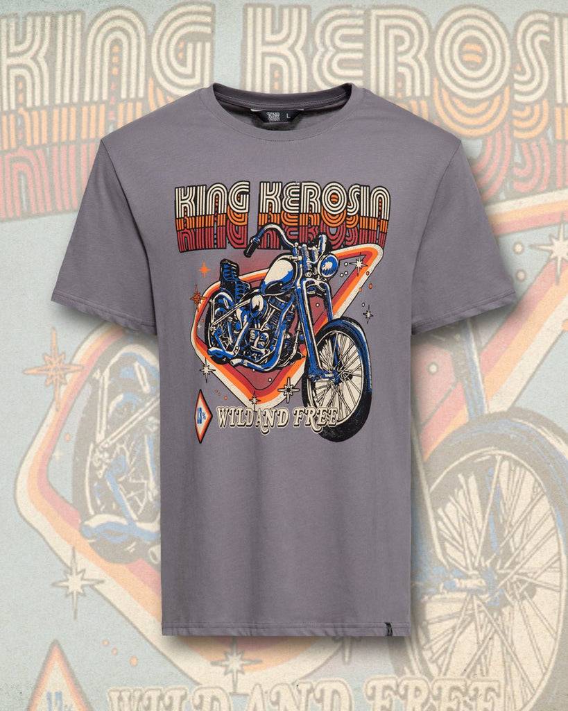 Queen Kerosin T-Shirt «Wild & Free»