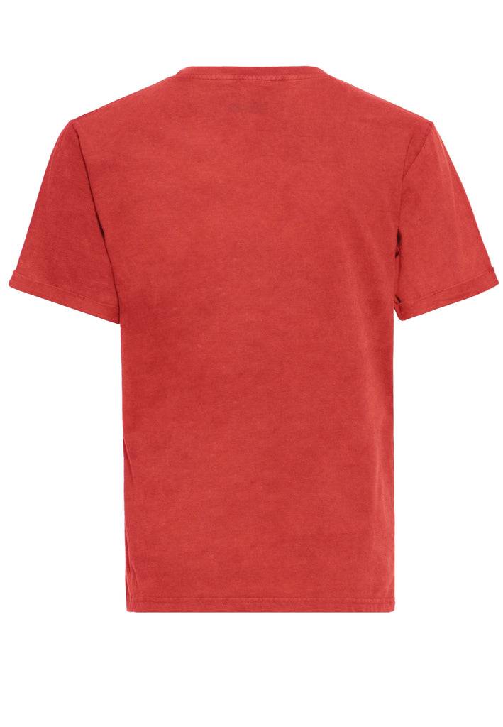 Queen Kerosin Acid-Washed T-Shirt «Don't Tread On Me» Begrenzt auf 3 Tage