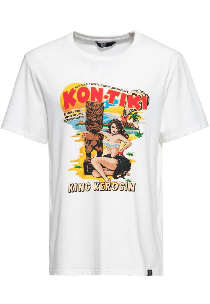 Queen Kerosin T-Shirt «Kon-Tiki» Blitzverkäufe