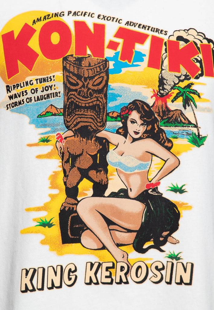 Queen Kerosin T-Shirt «Kon-Tiki» Blitzverkäufe
