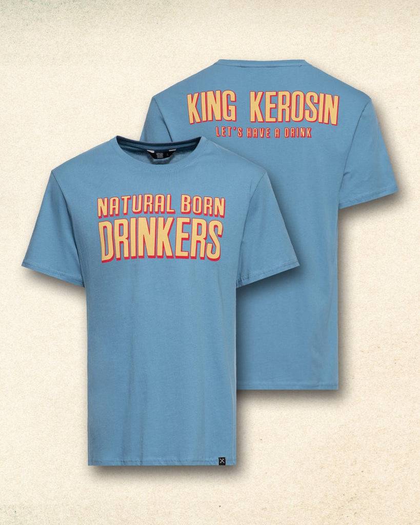 Queen Kerosin T-Shirt «Natural Born Drinkers»