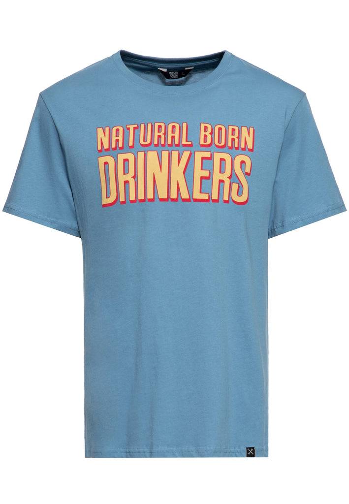 Queen Kerosin T-Shirt «Natural Born Drinkers» Angebote