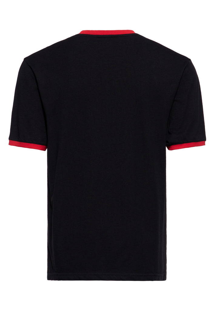 Queen Kerosin Ringer T-Shirt «Lake Garda» im Angebot
