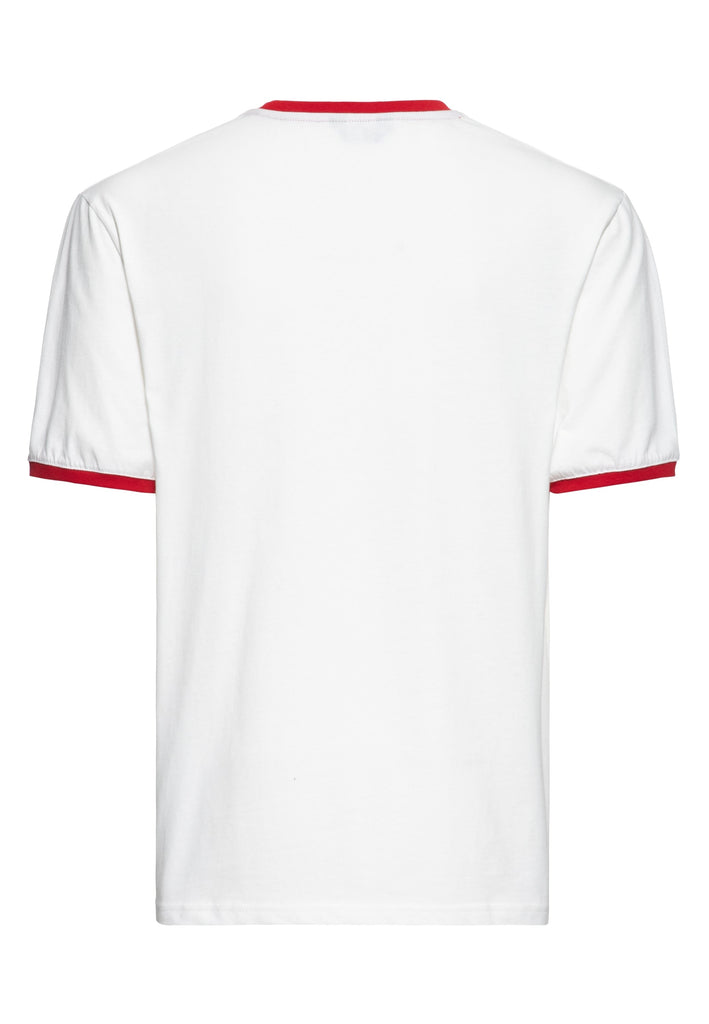 Queen Kerosin Ringer T-Shirt «Beep Beep» Fabrikverkauf