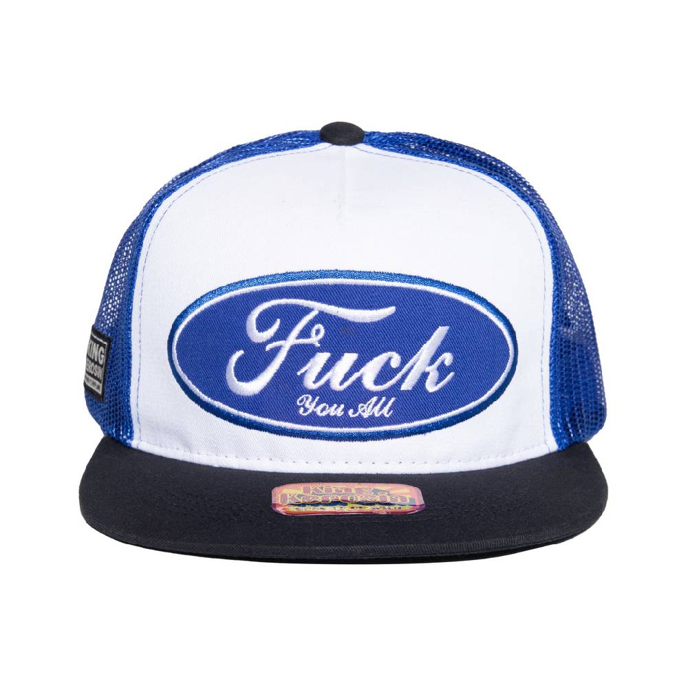 Queen Kerosin Snapback Cap «Fuck You All» Meist gekauft